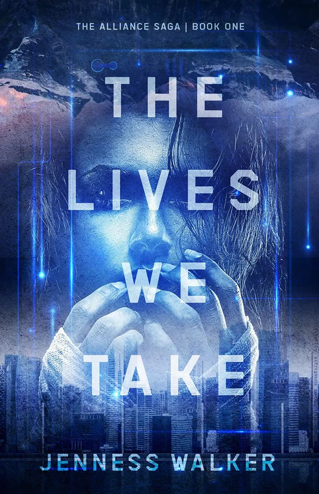 The Lives We Take by author Jenness Walker The Live We Take Book Cover
